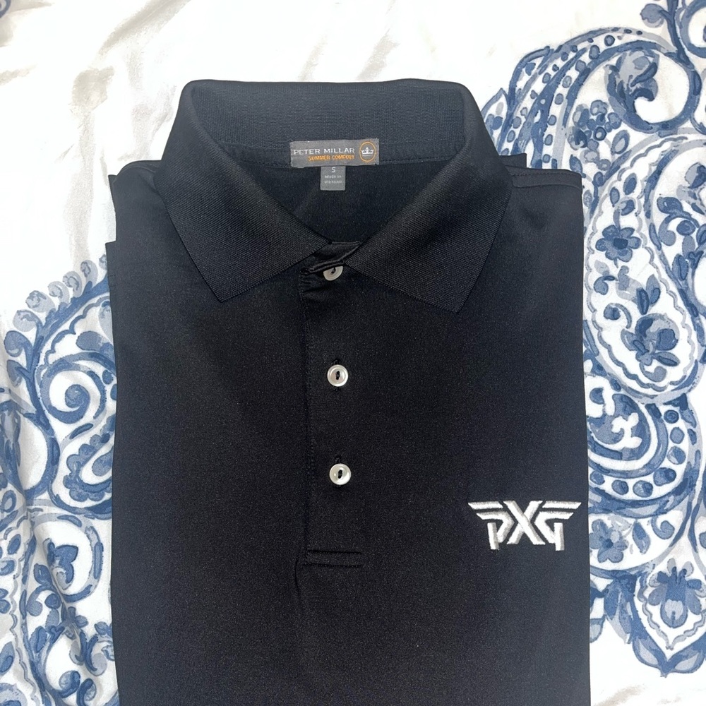Peter Milar for PXG Black Polo